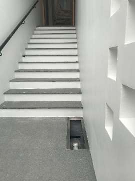 Installation of D-25 Solarspot for Toilet under Stairs