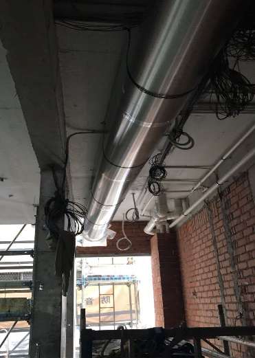 Installation of D-38 Solarspotfor Toilet in middle of House
