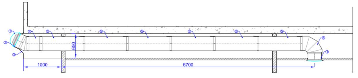 Installation of D-38 Solarspotfor Toilet in middle of House