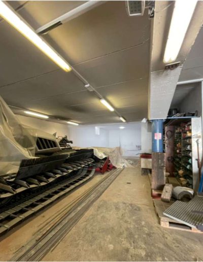 Underground Storage for Snow Equipment